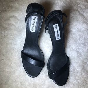 Steve Madden strap open toe heels